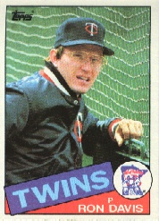 1985 Topps Baseball Cards      430     Ron Davis